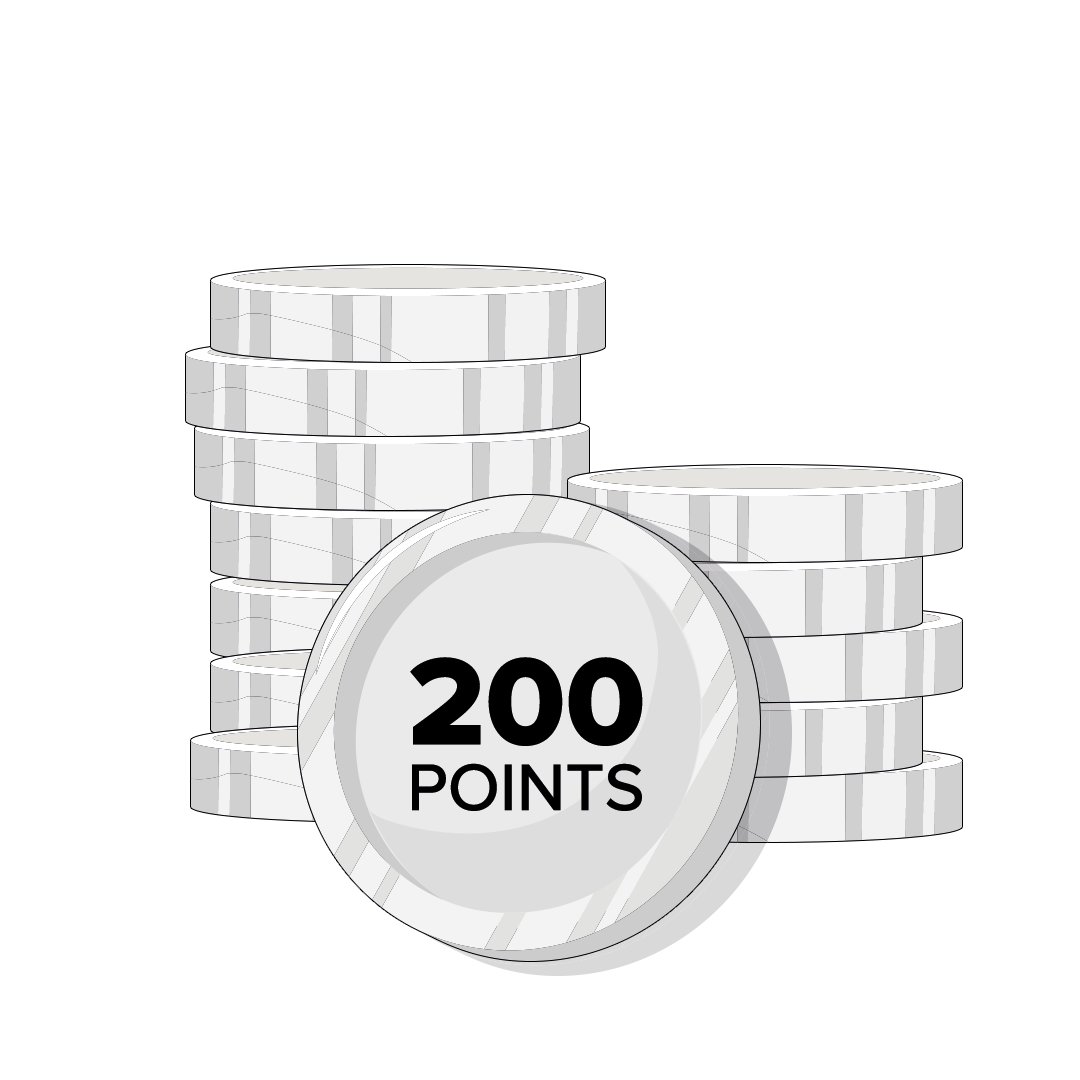 300 Points