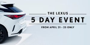 The Lexus 5 Day Event